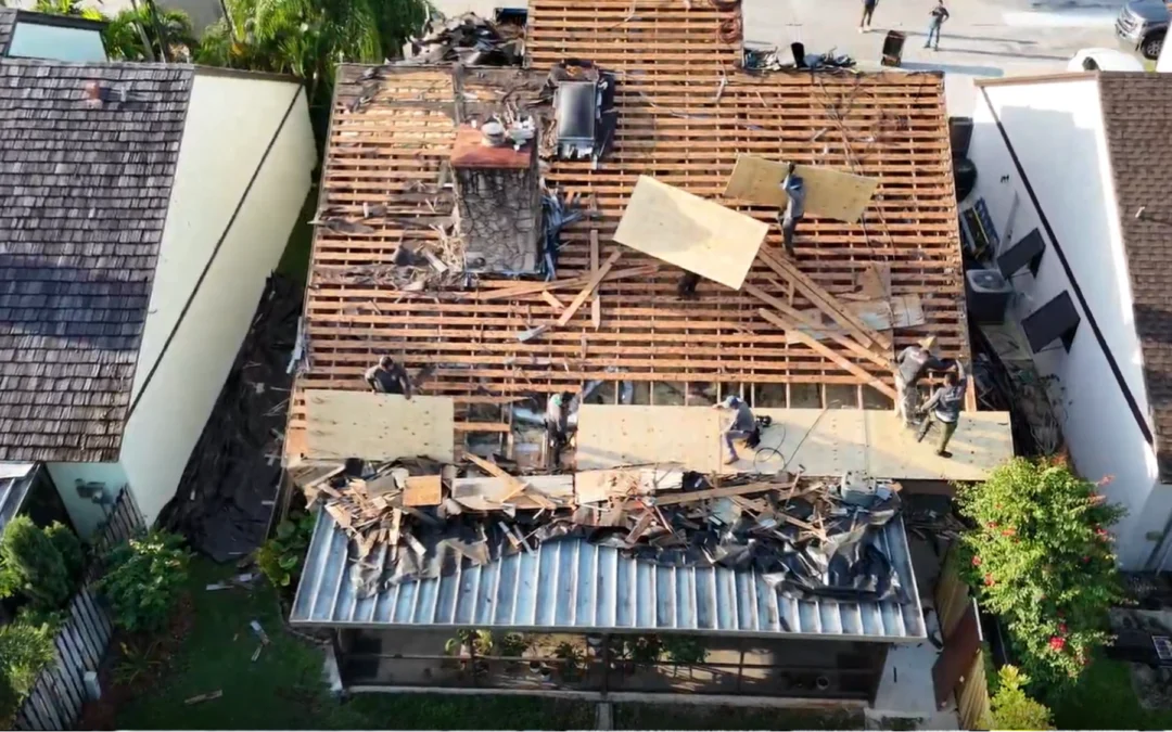 storm damage roof repairs